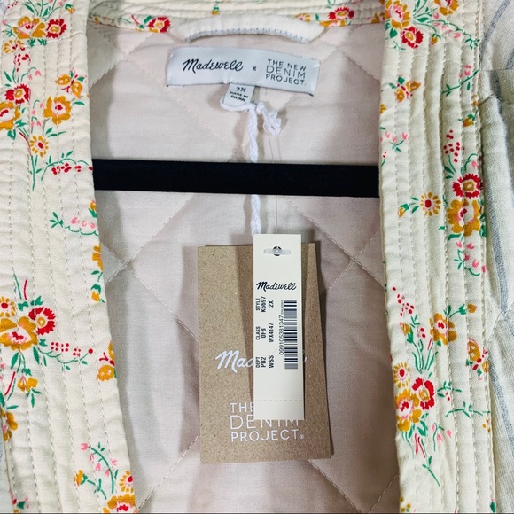 Madewell x The New Denim Project Patchwork Jacket - Picture 3 of 4